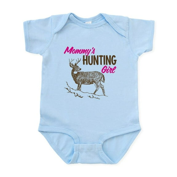 CafePress - Mommy's Hunting Girl Infant Bodysuit - Baby Light Bodysuit, Size Newborn - 24 Months