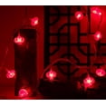 thumbnail image 4 of LINLIN Christmas Light String, Red Hanging Lanterns String Lights Battery Operated Chinese New Year String Lights for Spring Festival, Christmas, 4 of 8