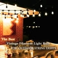 thumbnail image 4 of 15 Pack LED S14 Replacement Light Bulbs E26 2W Edison Bulbs for Outdoor String Lights, 4 of 6