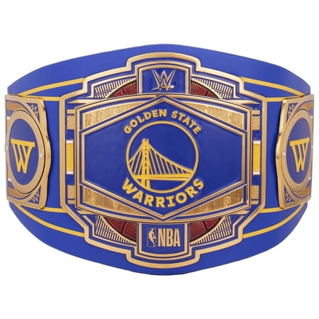Golden State Warriors Championship Belt Metal Plates Hand-Tooled Leather Strap Adult Size Collectible Golden State Warriors Championship Belt Metal Plates Hand-Tooled Leather Strap Adult Size Collectible