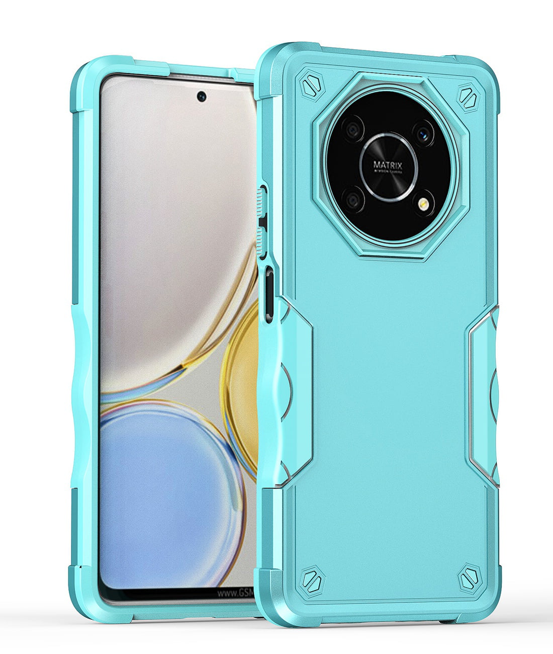 Inferieur de studie Onafhankelijkheid Shoppingbox Case for Huawei Honor X9, Ultra-Thin Hybrid Case Heavy Duty  Dual Layer Shockproof Protection Cover - Mint - Walmart.com