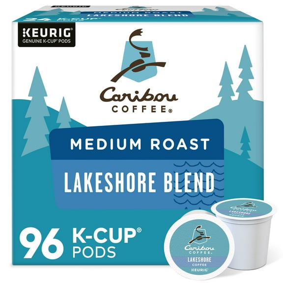 Coffee Lakeshore Blend, Keurig K-Cup Pods, Medium Roast Coffee, 96 Count