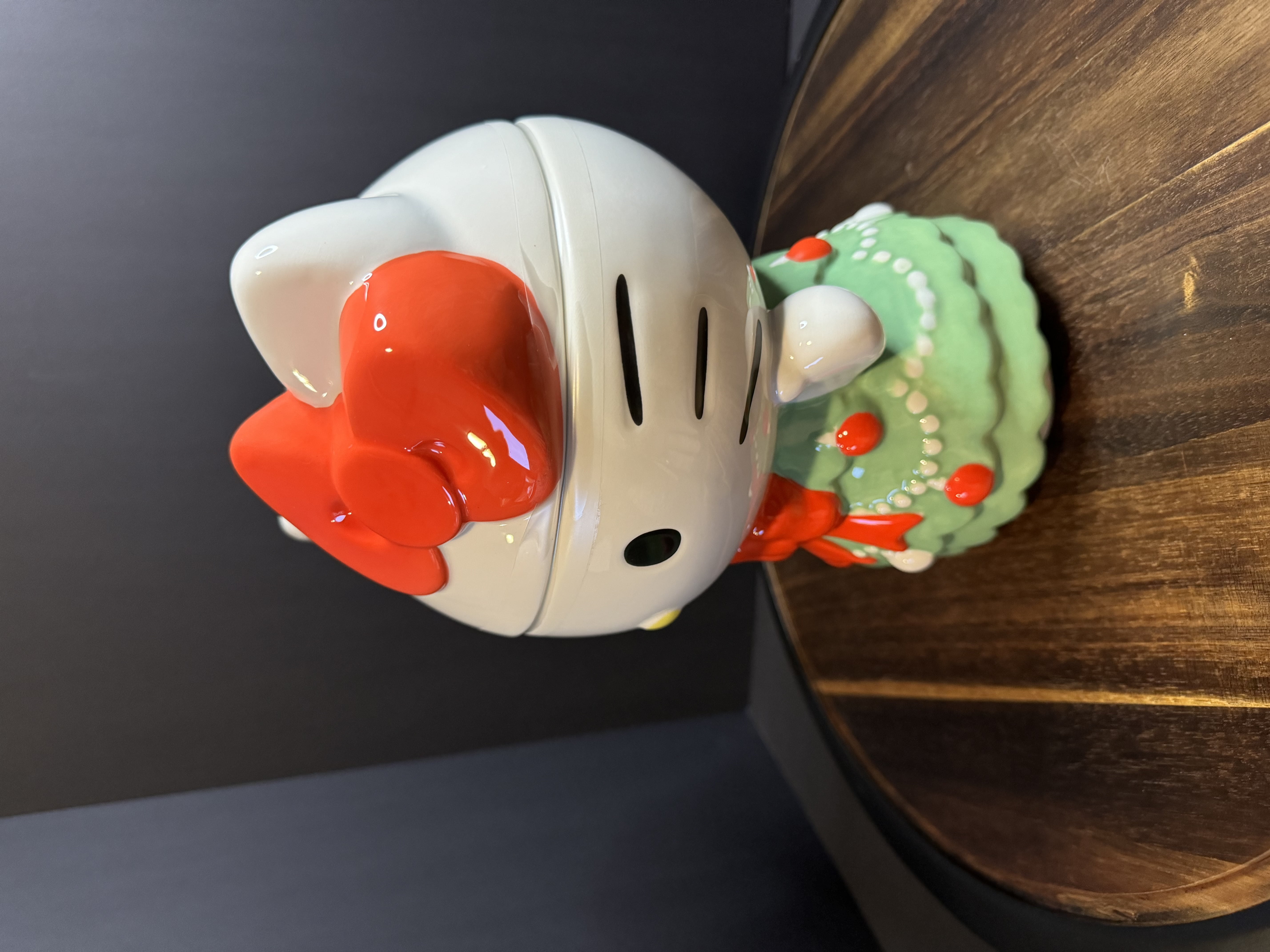 Hello Kitty 3D Holiday Dress Cookie Jar