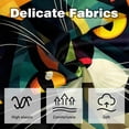 thumbnail image 3 of Cat Retro Velvet Bed Pillow Throw Covers Pillow Inserts Throw Pillows with Unique Patterns - Set of 2, Sizes 16x16, 18x18, 20x20 Inches for Various Occasions, 3 of 6