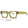 thumbnail image 2 of Xiangxiang Blue Light Glasses Computer Glasses 99% Blue Light Blocking Fashionable Rectangular TR90 Glasses Goggles for Biology Dirt Bike Wheelie Trainer, 2 of 2