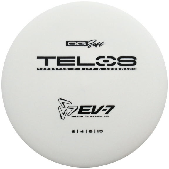 EV-7 OG Soft Telos Putter Golf Disc - 170-175g - Colors Will Vary