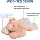 thumbnail image 2 of SSRGV Weighted Stuffed Animals for Anxiety, 19.7in 3.3lbs Weighted Pig Stuffed Animal Toy Cute Pink Pig Plush Pillow for Adults Boys Girls, 2 of 5