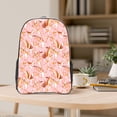 thumbnail image 5 of Sikiie Pink Cockatoo Birds Clear Backpack, Transparent Bookbag for School for Women Men, Capacity Clear Bag for College, Travel, 5 of 7