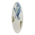 thumbnail image 3 of Marine Blue Sea Turtle And Golden Sea Shells Ceramic Dinner Plates Set Of 2, 3 of 4