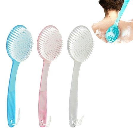 Bath Brush Back Scrub Scrubber Massager Body Shower Back 14" Spa