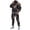 #01-Navy, variant on Men's Christmas Santa Graphic Hoodie and Sweatpants Set 2 Piece Holiday Party Tracksuit Cozy Winter Outfit