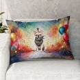 thumbnail image 2 of Hello 2025 French Bulldog Celebrates Happy New Year Firework Balloon Quilt Pillowcase Dog Lover Gifts Throw Pillow Cover Bed Home Decor - 02024, 2 of 5