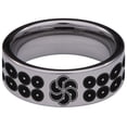 thumbnail image 4 of Lucky Cat Tungsten Carbide Ring, 4 of 9