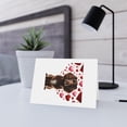 thumbnail image 6 of DistinctInk Greeting Card / Note Card - Valentine's Day American Water Spaniel - PACK of 1, 6 of 7