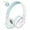 White & Sky Blue, variant on Seenda Kids Headphones, Wired Headphones for Kids On-Ear with Microphone, Foldable Stereo Tangle-Free Headphones for Girls Boys School Travel