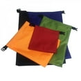 thumbnail image 3 of [Big Clear!]Set of 5 Waterproof Drawstring Bag PE Plastic Folding Sport Home Travel Storage Use, 3 of 6