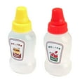 thumbnail image 2 of Reheyre 2Pcs Sauce Bottles - Good Sealing, Anti-Leak, Dining Room Kitchen, Mini Salad Dressing Dispenser Bottle, Daily Use, 2 of 8