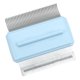 thumbnail image 4 of Peine de doble cara para el cuidado de mascotas, apto para pelo largo y corto. Incluye caja de almacenamiento cuadrada. Color azul, 4 of 8
