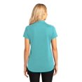 thumbnail image 2 of Port Authority L574 Ladies Digi Heather Performance Polo, Maui Blue, L, 2 of 4
