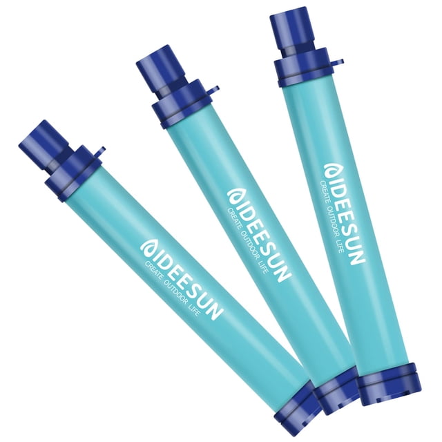 Pajita purificadora de agua AIDEESUN Portable 4000L con 0,1 micras