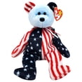 thumbnail image 2 of Ty Beanie Baby: Spangle the Bear - Blue Face | Stuffed Animal | MWMT, 2 of 7