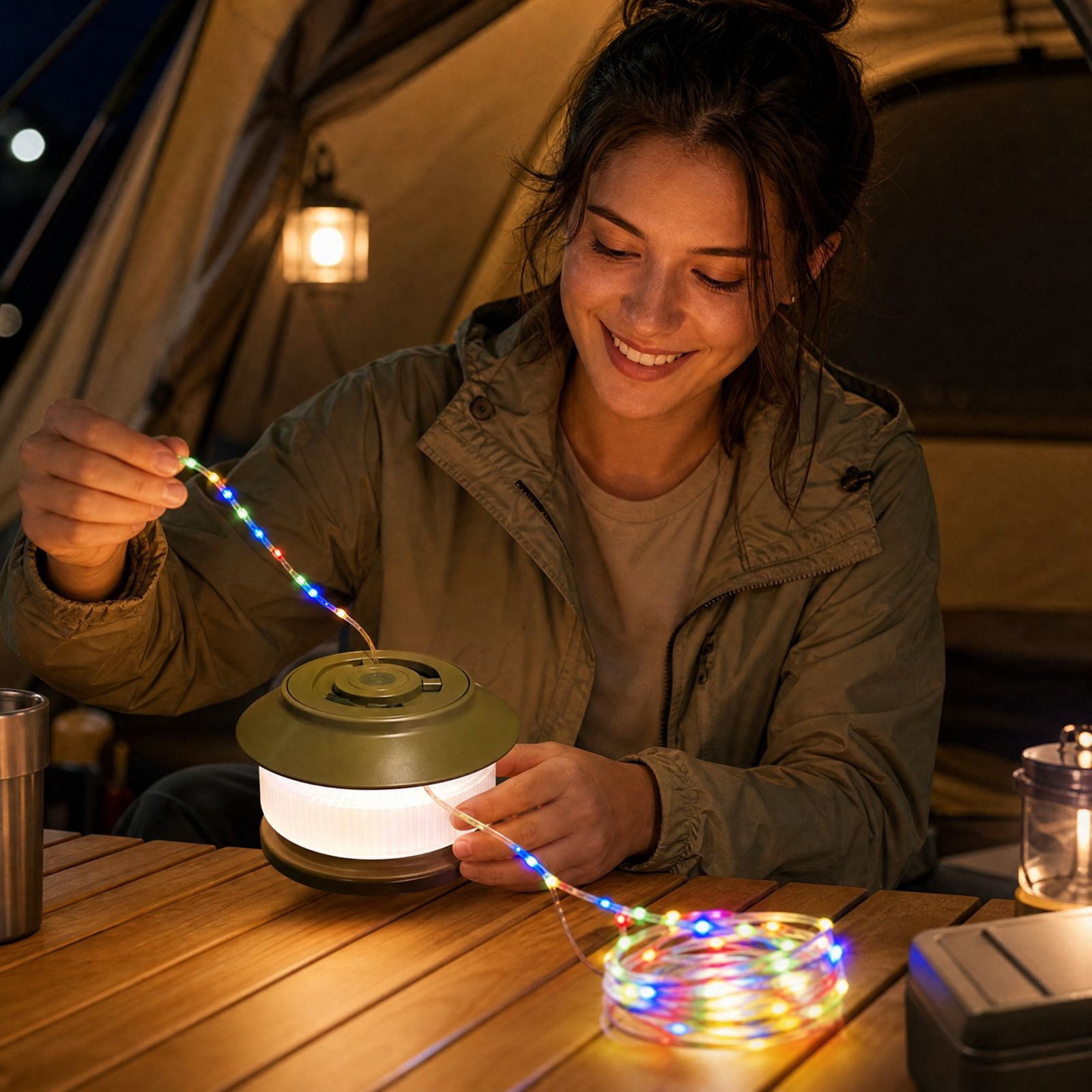 Rechargeable Camping Light – details
