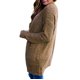 thumbnail image 4 of ICHUANYI Clearance Womens Ladies Solid Open Front Soft Chunky Pocket Long Sleeve Coat Outerwear Cardigan(Khaki, M) ICHUANYI WER2023081201159, 4 of 7