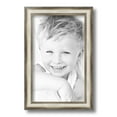 thumbnail image 2 of ArtToFrames 8x13" Antique Silver Panel Picture Frame, Silver Wood Poster Frame, with Regular Glass and 2 (FBPL-4760), 2 of 7