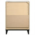 thumbnail image 5 of Mays 4-drawer Chest Walnut Brown with Faux Marble Top, 5 of 10