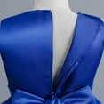 thumbnail image 4 of XQYLOS Clearence Summer Floral Princess Dress for Toddler Girls Sleeveless Party Outfit - Bowknot Detail Pageant Photo Shoot Holiday Birthday Performance Special Occasion Dress, 4 of 8