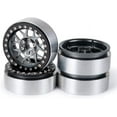thumbnail image 5 of RCLIONS 4pcs Aluminum Alloy 2.2inch Beadlock Wheels Rims for Axial Wraith SCX10 TRX4 1/10th RC Rock Crawler Car (Titanium), 5 of 7
