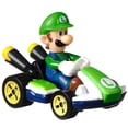 thumbnail image 2 of Vehículo de Juguete Hot Wheels Mario Kart Luigi Standard Kart, 2 of 3