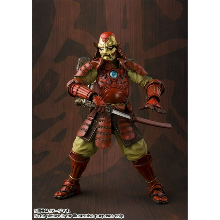 Marvel Meisho Manga Realization Samurai Iron Man Action Figure