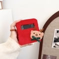 thumbnail image 2 of Allytech Galaxy Z Flip4 Case Christmas Elk, Faux Fur Furry Back Cover with Cute Elk Perfect Gift for Christmas Shockproof Protective Phone Case Cover for Samsung Galaxy Z Flip 4 - Red, 2 of 6