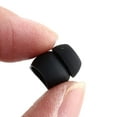 thumbnail image 3 of REGALWOVEN 2 Layer Headphone Headset Ear Bud Cover Earphone Tip Replacement Black 5 Pairs, 3 of 3