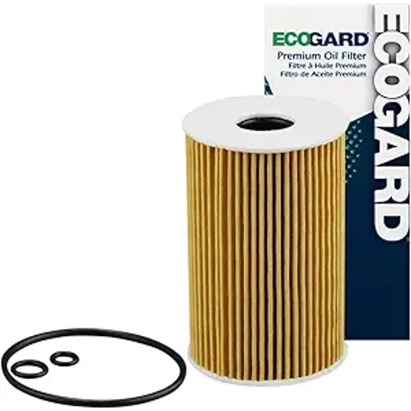 ECOGARD X10231 Premium Cartridge Engine Oil Filter for Conventional Oil Fits Volkswagen Passat 2.0L DIESEL 2012-2014