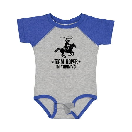 

Inktastic Team Roper in Training Cowboy Gift Baby Boy or Baby Girl Bodysuit