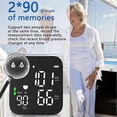 thumbnail image 2 of Wrist Blood Pressure Monitor,Blood Pressure Monitors for Home Use 2X90Reading Memory Large LED Screen Automatic BP Monitor Rechargeable Blood Pressure, 2 of 5