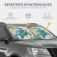 thumbnail image 4 of Sikiie Watercolor Sea Turtle Print Foldable Car Windshield Sun Visor, Car Window Sunshade Suitable for Sedan, SUV and Truck Car Accessories-Medium, 4 of 6