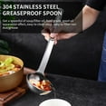 thumbnail image 2 of PENGXIANG Filter Fat Spoon Oil Separation Stainless Steel Spoon Oil Scoop Soup Separator, 2 of 10