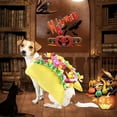 thumbnail image 2 of Disfraz de mascota Coppthinktu Taco para perros en Halloween y Navidad, 2 of 6