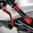 thumbnail image 3 of 7/8" Aluminum Rubber Gel Hand Grips for Motorcycle Sports Bikes Handlebar, 3 of 13