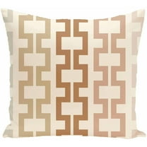 Simply Daisy 16" x 16" Cuff-Links Geometric Print Pillow