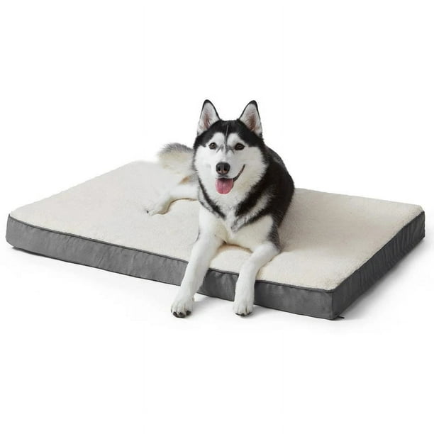 Benepaw Orthopedic Memory Foam Dog Bed For Small Medium Large Dogs Durable Comfy Pet Mat Removeable Cover Puppy Cushion Mattress ShopWise Round Bodega Aurrera en linea