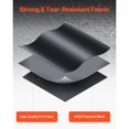 thumbnail image 4 of Car Rooftop Cargo Carrier Bag, 20 Cubic Feet, 840D PVC Luggage Roof Bag, 4 of 6