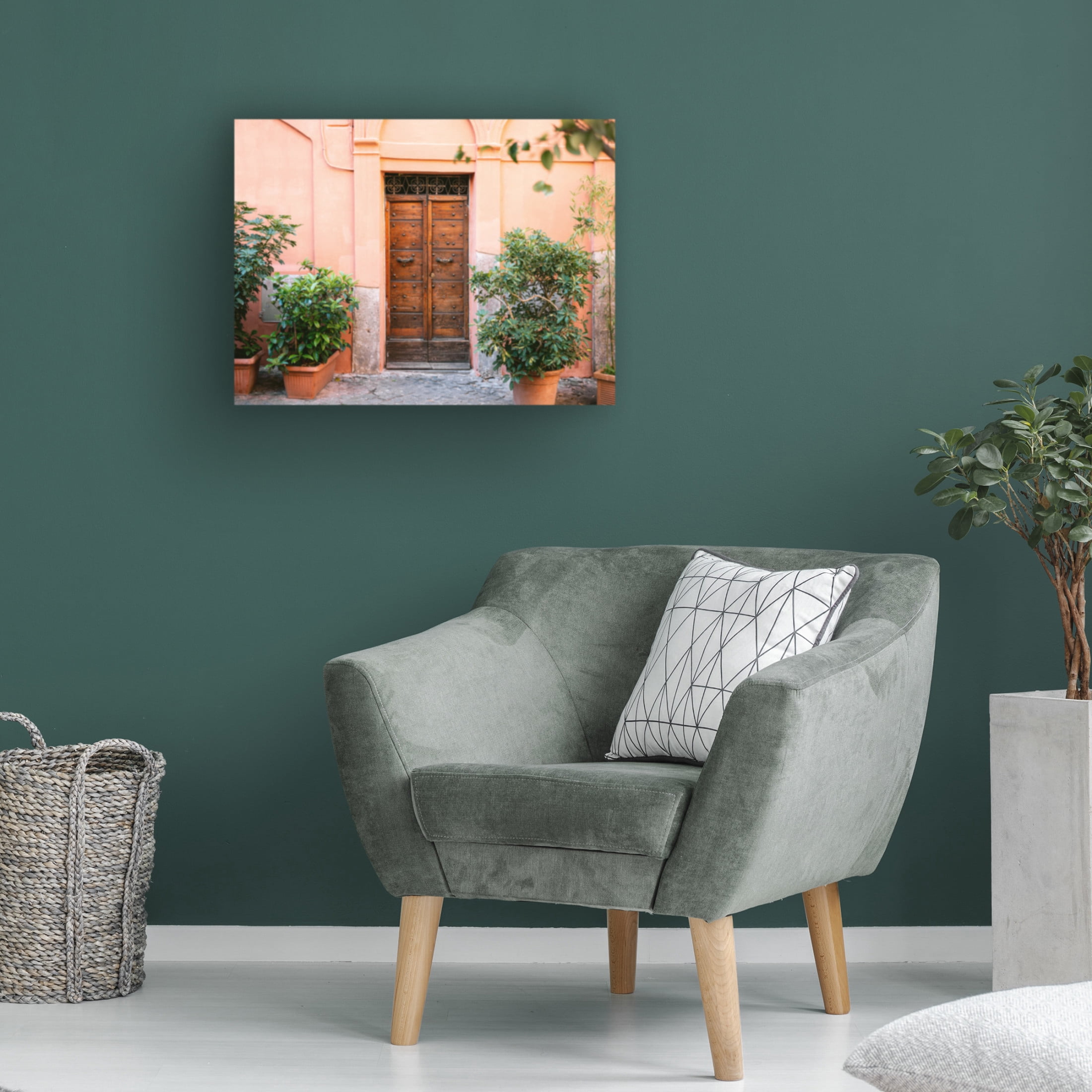 Trademark Fine Art Raisa Zwart  The Trastevere door Canvas Wall Art