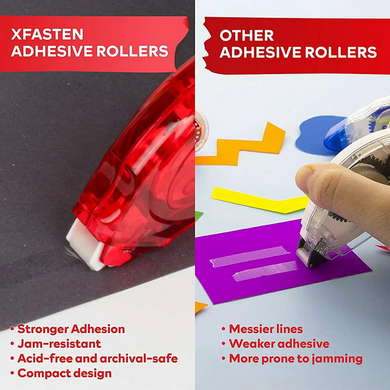 XFasten Japan Dots Double Sided Adhesive Roller