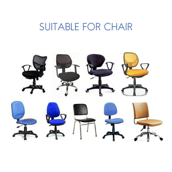 Funda protectora Universal para respaldo de silla de oficina y ordenador, funda protectora elástica giratoria para silla de dibujo, 2 uds. Jadeshay  A