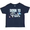 thumbnail image 3 of Inktastic Born to Fish Go Fishing Boys or Girls Toddler T-Shirt, 3 of 5