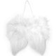 thumbnail image 3 of 10 Uds Alas de Ángel JanHm Plumas Reales Color Blanco Tamaño 16x13cm, 3 of 5